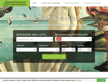 Tablet Screenshot of musei.borghitoscani.com